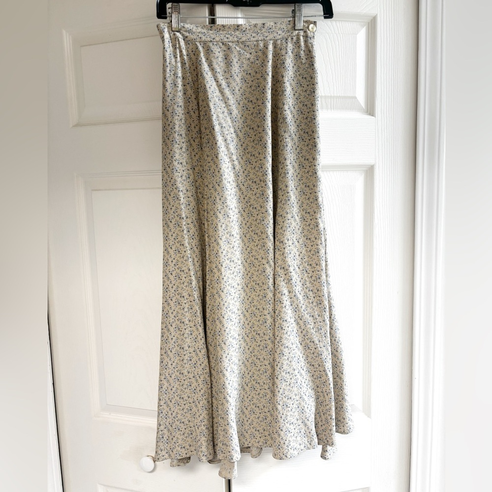 Vintage Laura Ashley 90s Floral Skirt